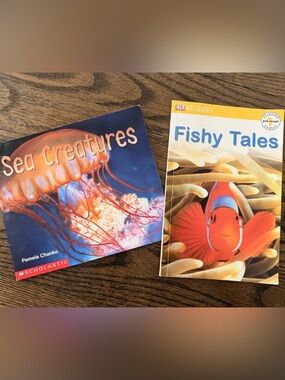 Fishy Tales Children's Book - Red/Orange Cover